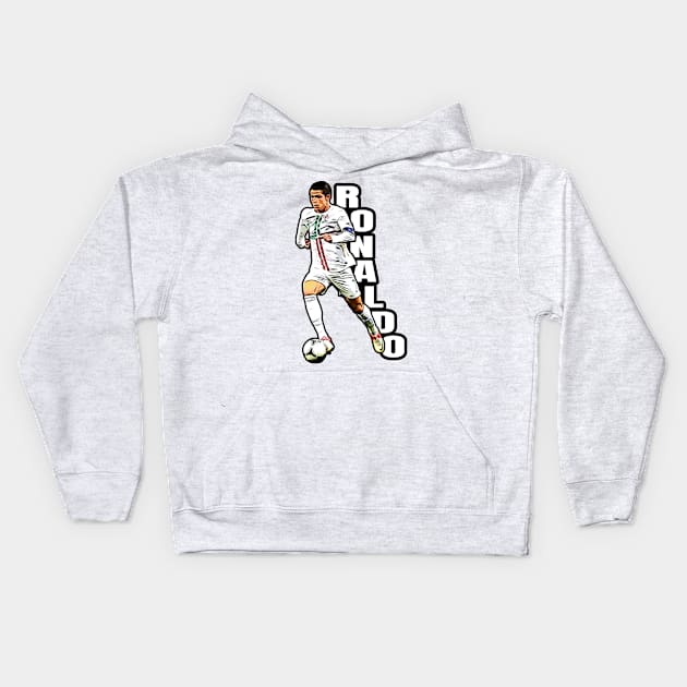 Ronaldo 7 Kids Hoodie by Gamers Gear